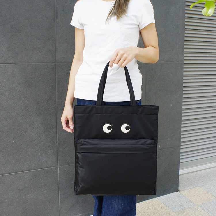 ANYA HINDMARCHアニヤハインドマーチEyes Toteトートバッグ黒