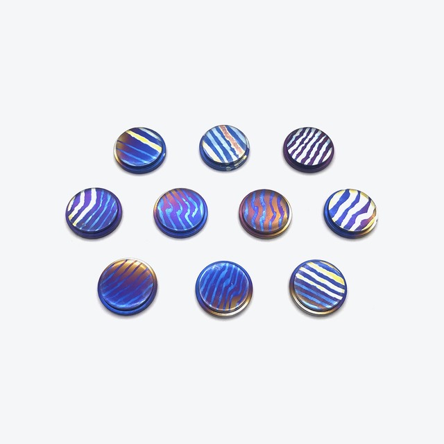 ANODIZED TITANIUM BB BUTTON (Type: A)