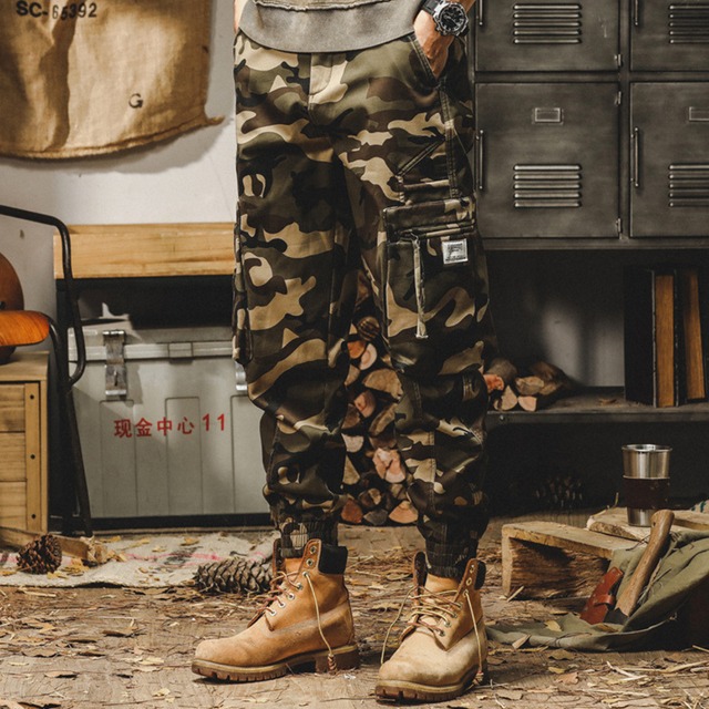 Multi pocket velvet cargo pants ( 3color )