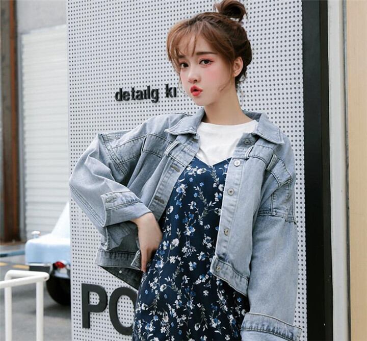 品質保証 春 新作 韓国 ゆったりする 短いスタイル カレッジ風 カジュアル ファッション コート