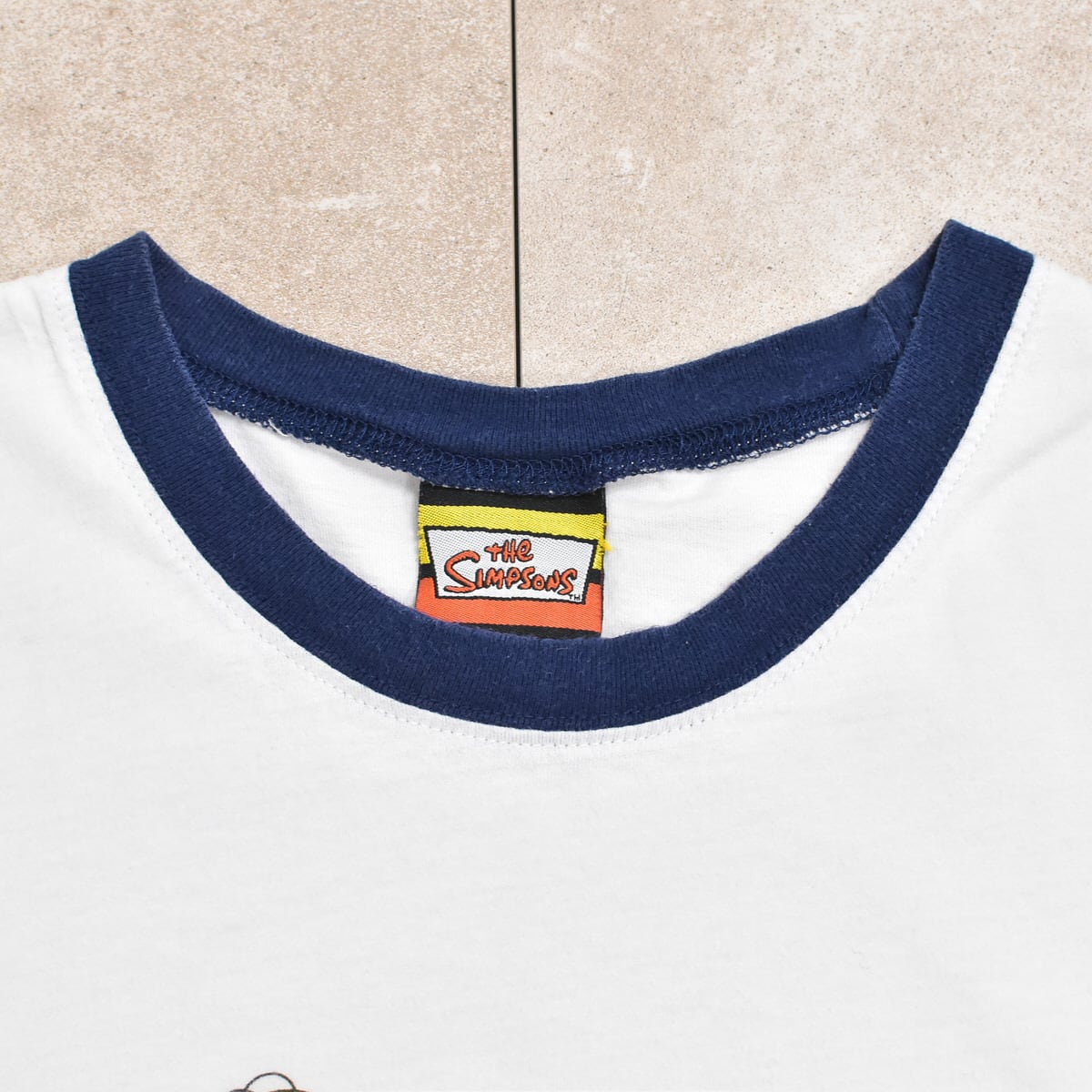 00s THE SIMPSONS Tシャツ L 00s The Simpsons シンプソンズ バート ハンバーガー コットンT