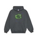 Polar skate co. Dave Hoodie Metal Logo Graphite M