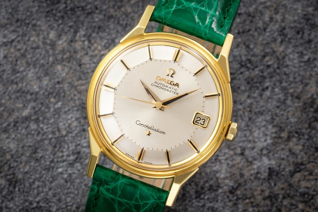 オメガ　コンステレーション　14902/3SC-62　YG無垢　亀の甲文字盤　デイト　1962～1963年製　アーカイブ　7511