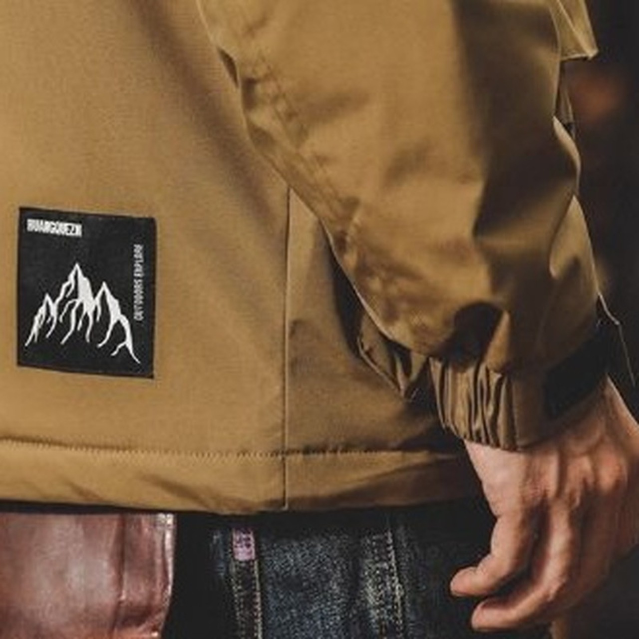 Patch Pocket Long Sleeve Hooded Hip-length Jacket ◇4color H0928