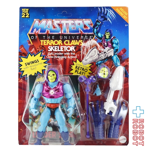 マテル MOTU マスターズ・オブ・ザ・ユニバース オリジンズ 5.5インチ テラー クロウ スケルター デラックスフィギュア 国内版 未開封