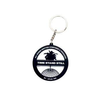 Time Stand Still RUBBER KEY RING