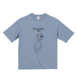 ブリュッセル・グリフォン　ビックシルエットTシャツ
