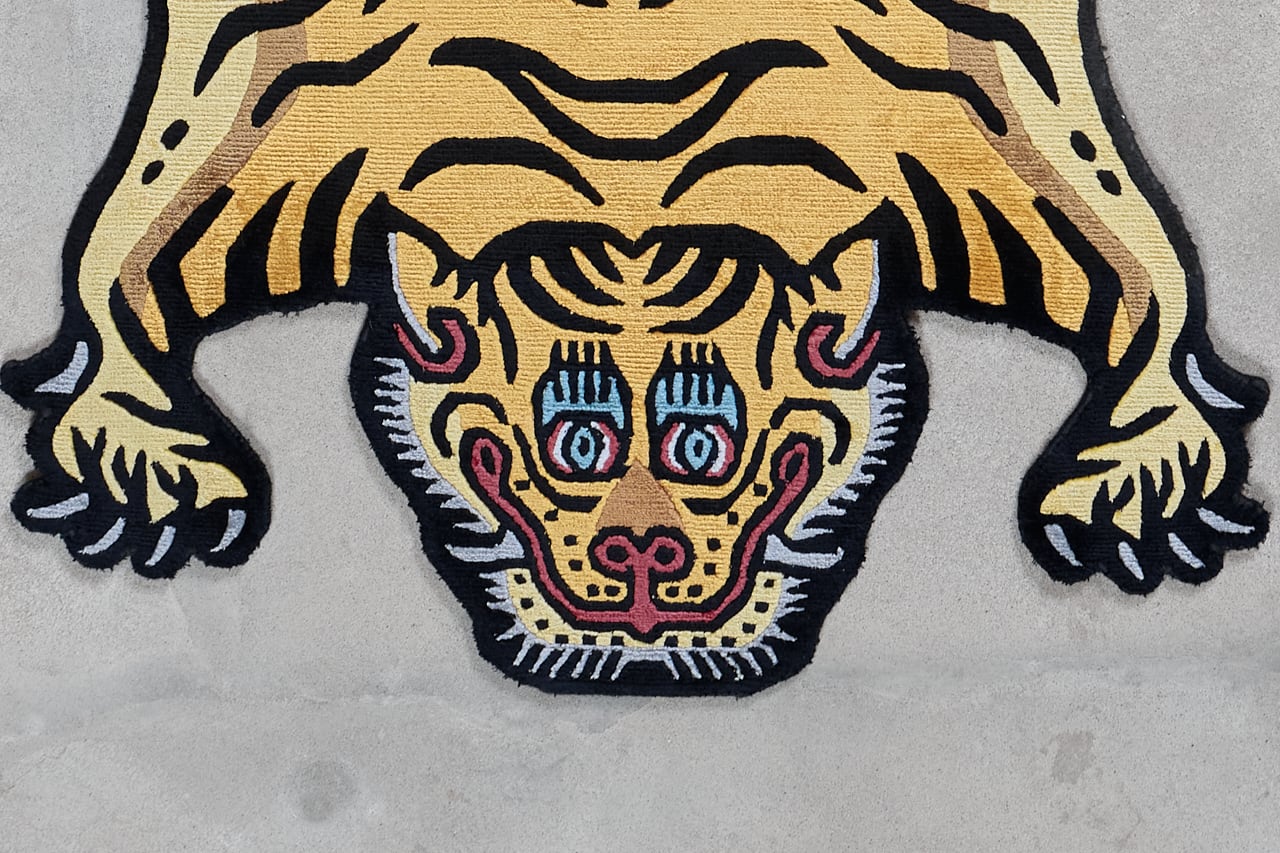 Tibetan Tiger Rug 《Mサイズ》 | SLOWTIGER