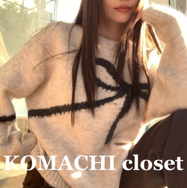 【送料無料】 リボントップス リボンニット 白 黒 ルーズニット カジュアル ゆったり 韓国 レディース オルチャン ニット 秋冬 秋 冬 大人カジュアル ラウンドネック こなれ感 ルーズ 大人可愛い シンプル 公園 普段使い リボン柄 ブラック ホワイト グレー 可愛い オトナ可愛い レトロ ラフ 動きやし 20代 30代 ラブリー 体型カバー 着回し抜群 女性らしい お洒落 おしゃれ 長袖ニット 楽ちん ママ 母 オフィスカジュアル プルオーバー おそろい 子連れ 重ね着 クール オトナ女子