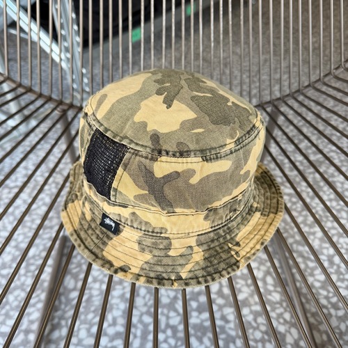 STUSSY / camo bucket hat size Free