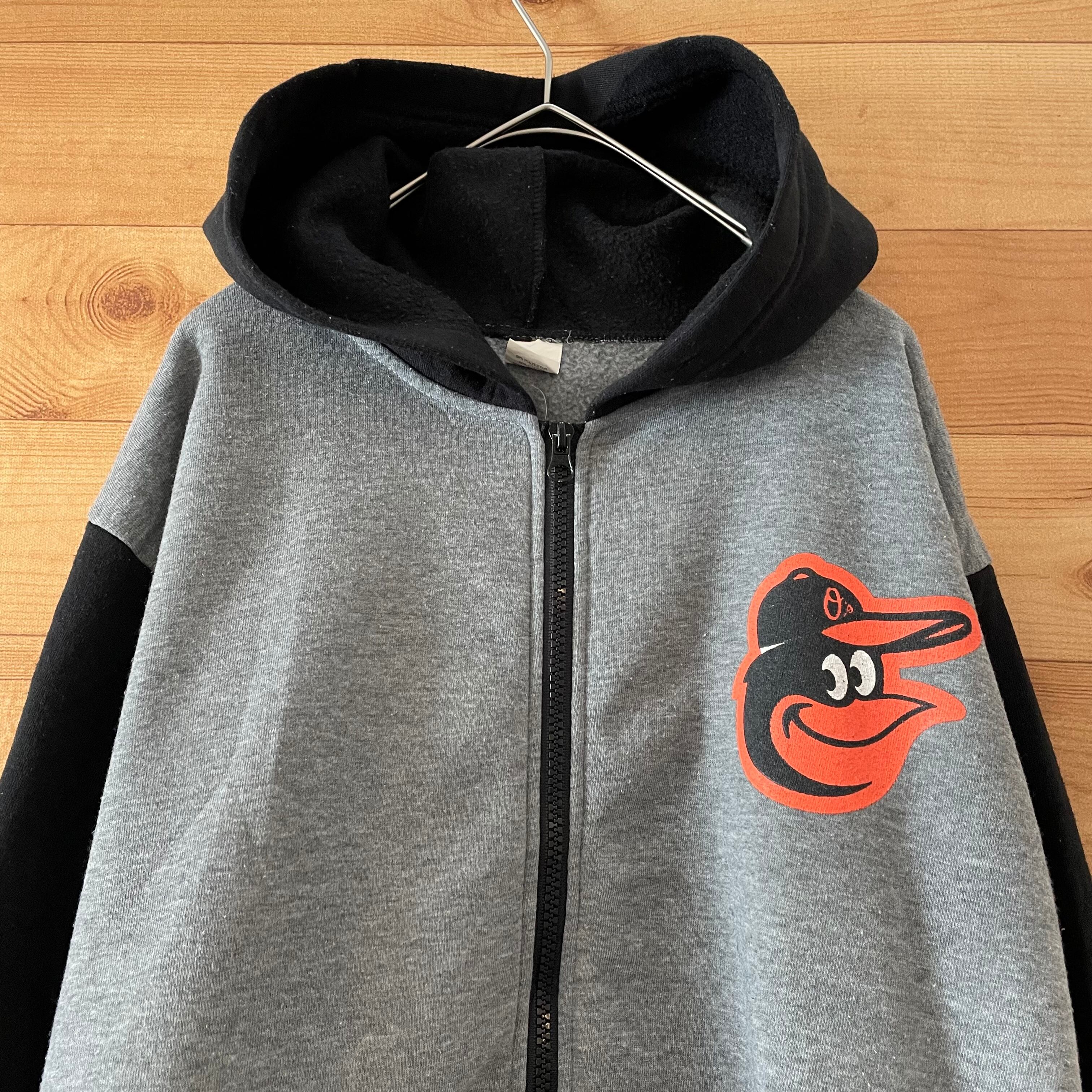 Orioles】MLB ボルチモア・オリオールズ フルジップ スウェット