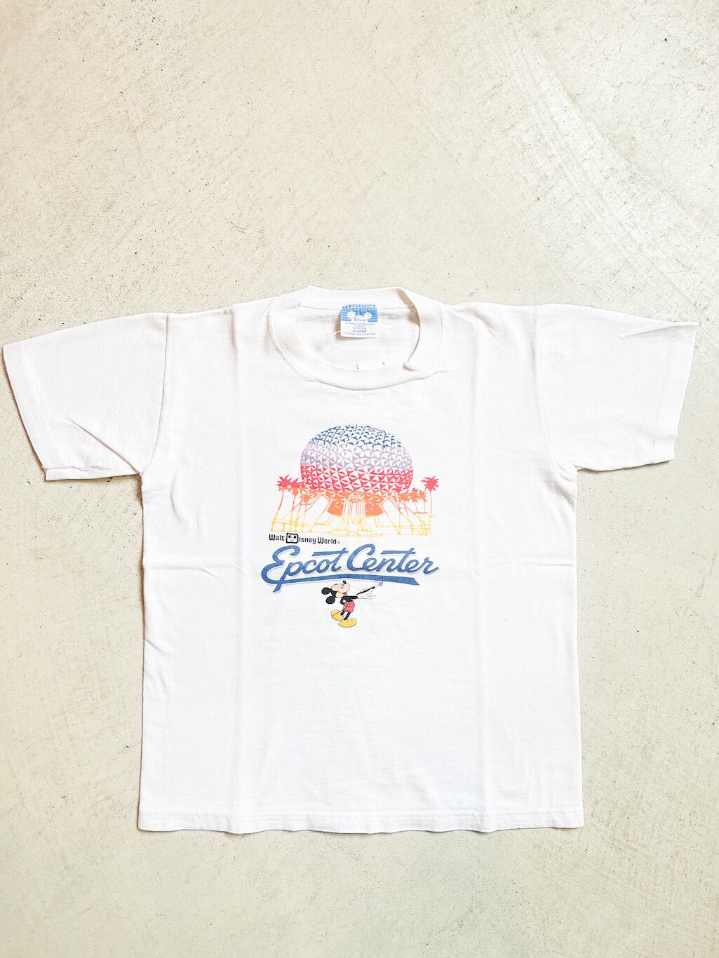 【130cm】VINTAGE 80's ミッキー Tシャツ【10109】※