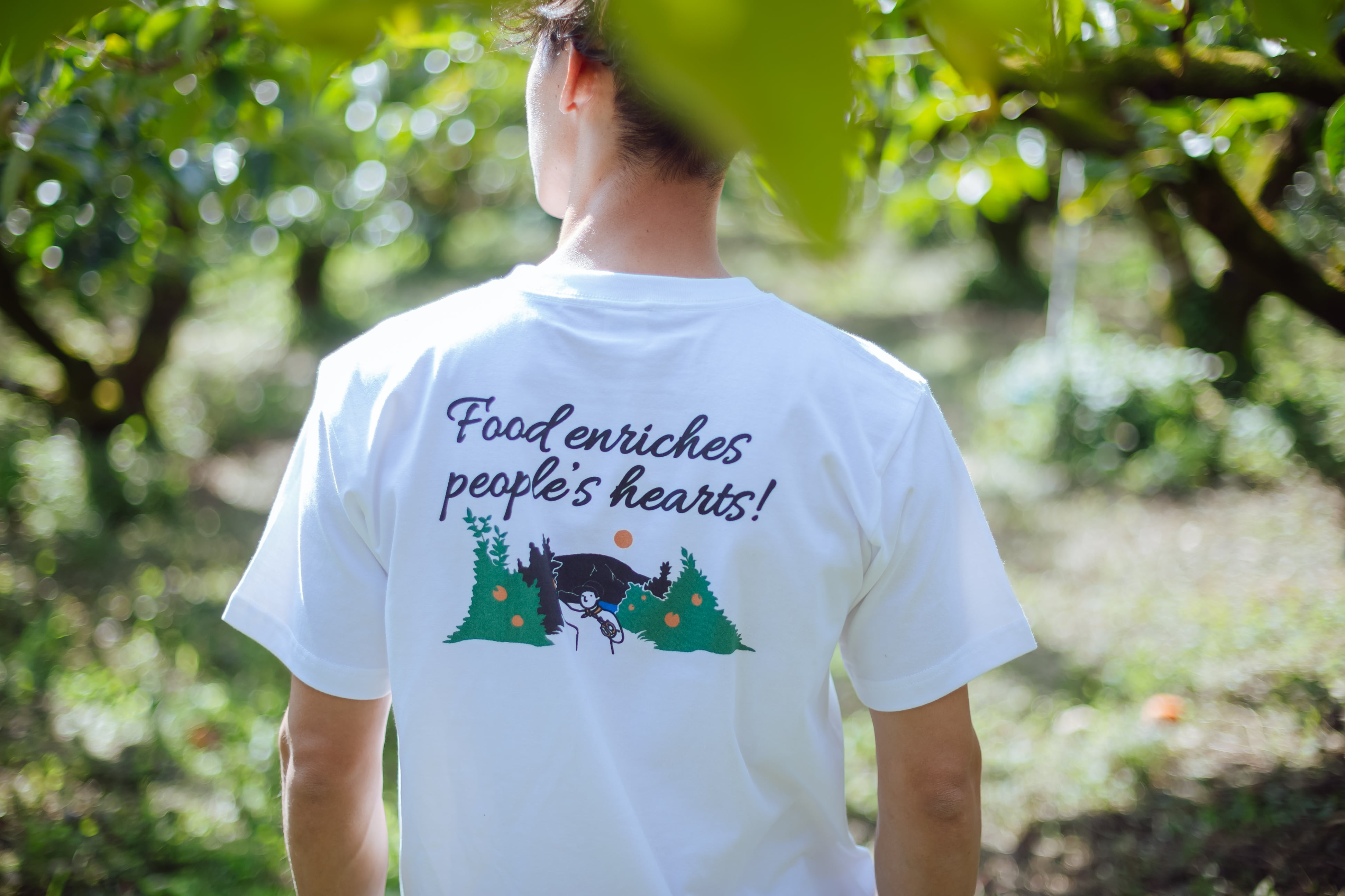 まつばら農園 オリジナルTシャツ ホワイト | matsubara.farm