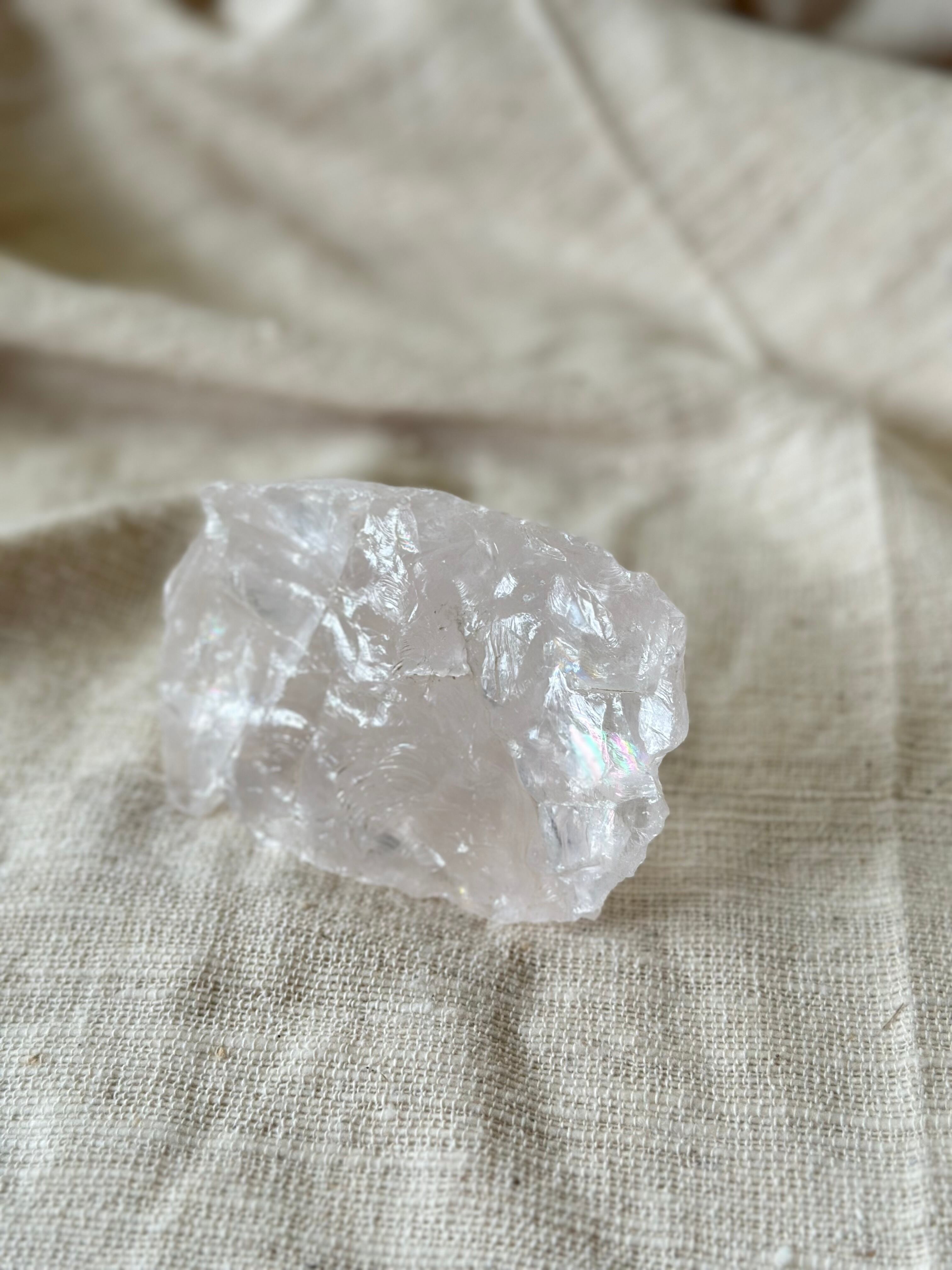 クリアクォーツ（天然水晶）原石｜India Collection｜インドで迎えた