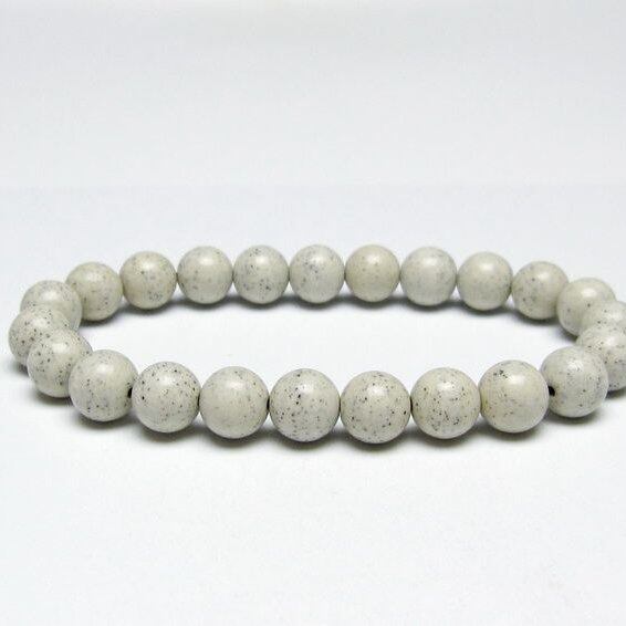 北投石 ブレスレット 9mm 一点物 メール便可 111-50257