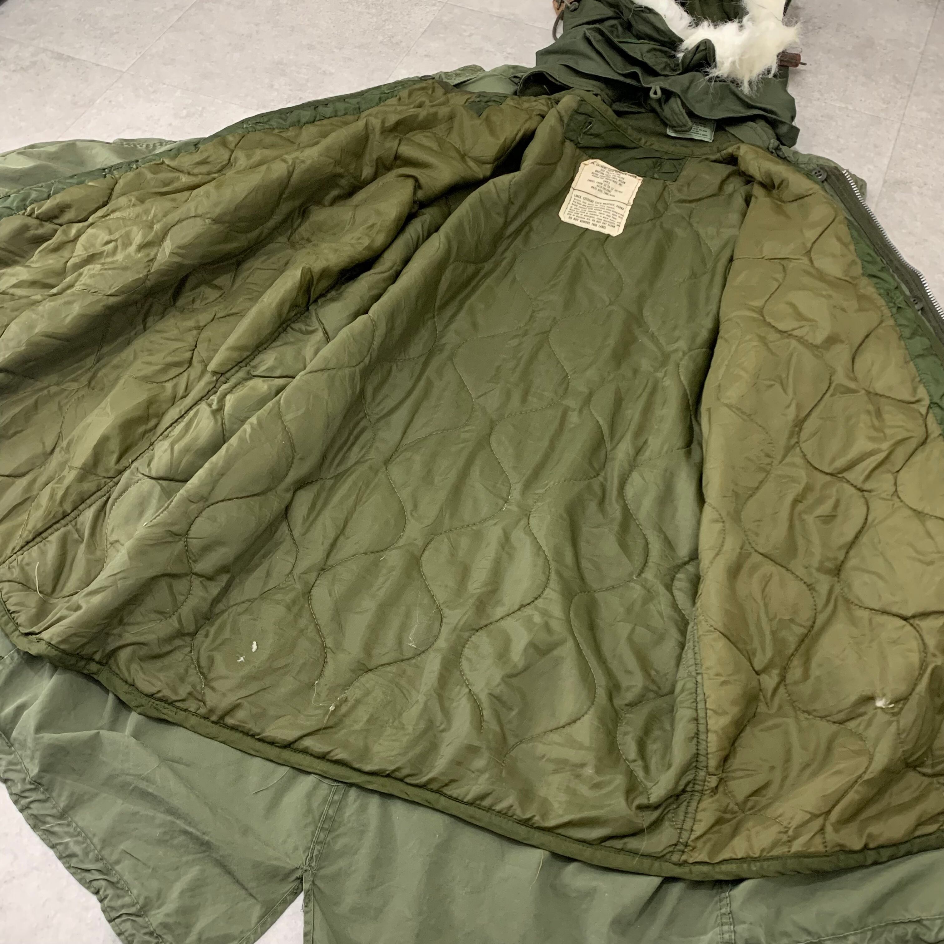 希少 アメリカ軍 初期 m65 フィッシュテール パーカ アルミジップ フル