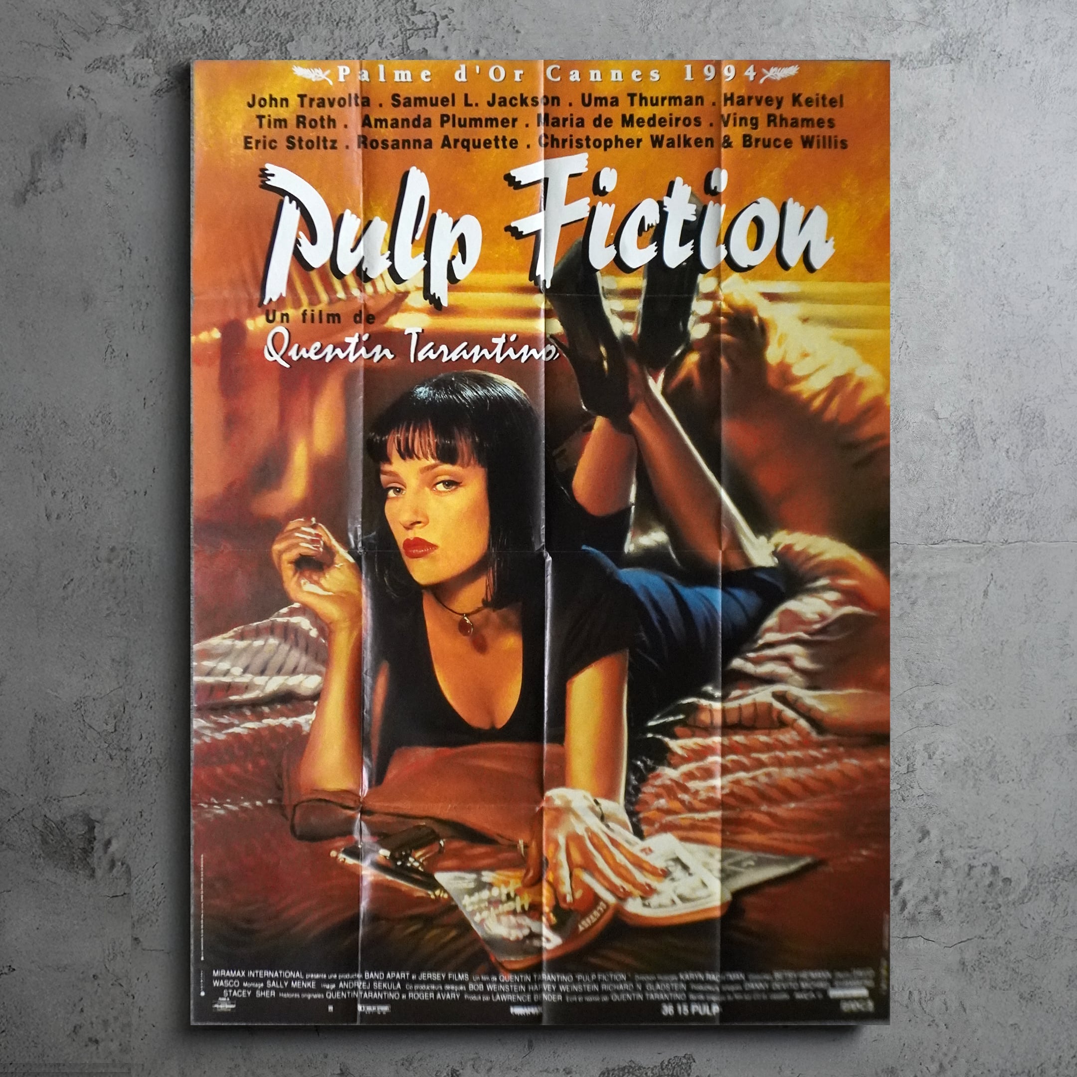 1994 / Pulp fiction / FR Grande poster S/S / 1200 × 1600 mm【PO00000278008】