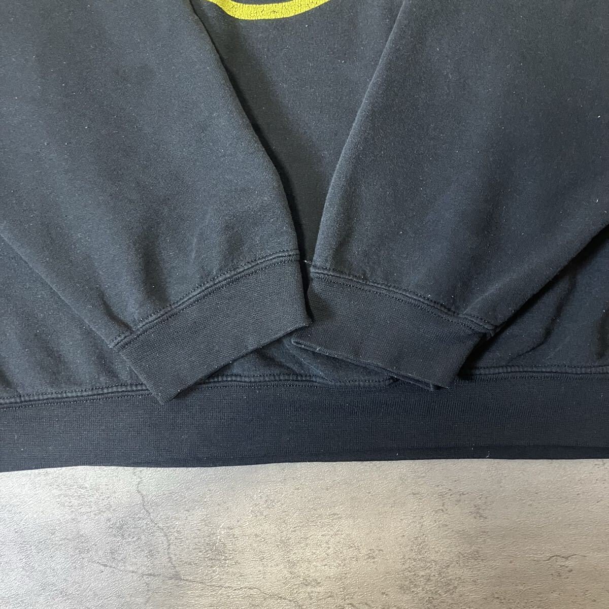 00s NIRVANA スマイリーフェイス GILDAN プリントスウェット 2XL