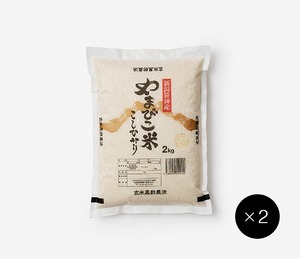 やまびこ米コシヒカリ 白米 / 4キロ