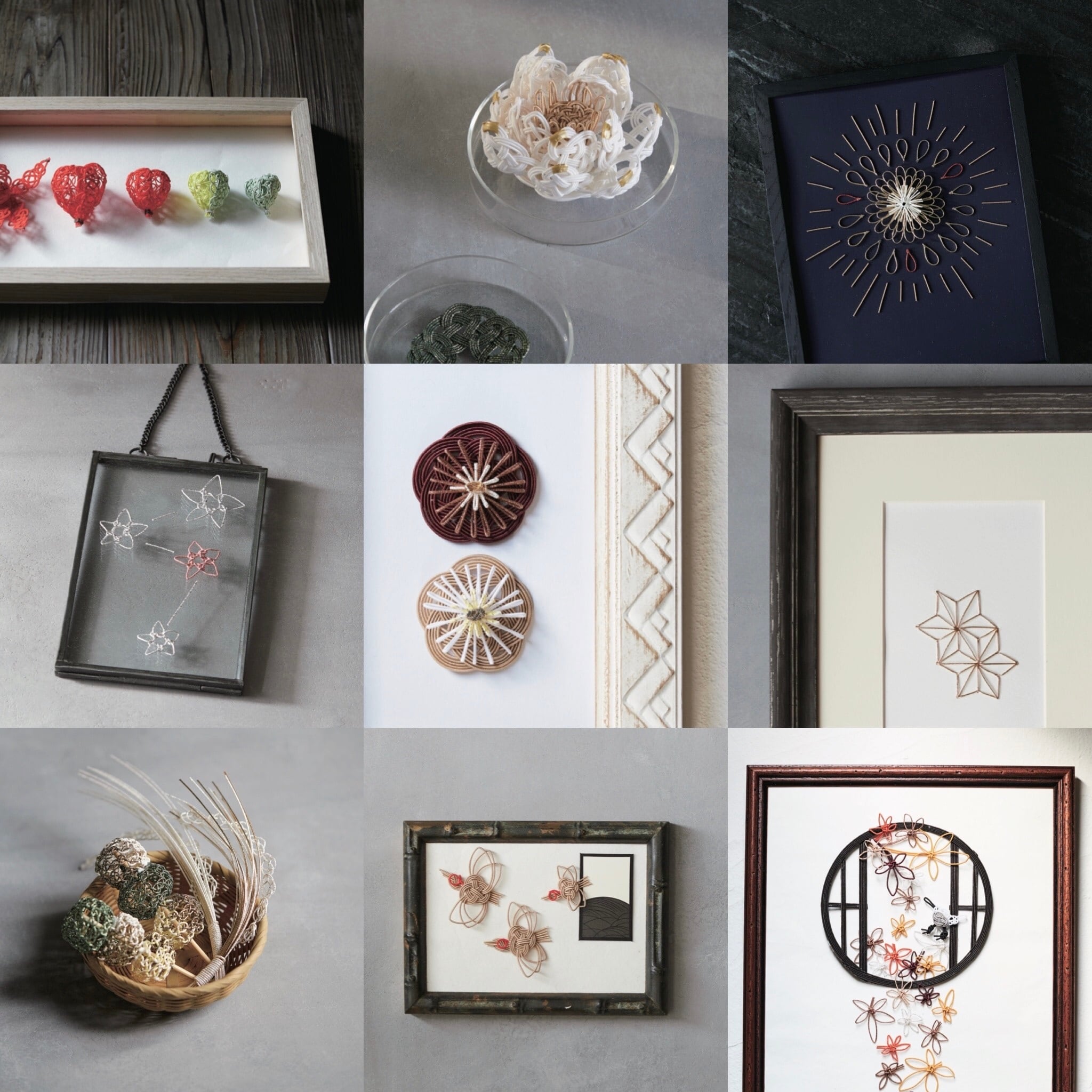 水引セット】水引で結ぶ 二十四節気の飾り | mizuhikihare