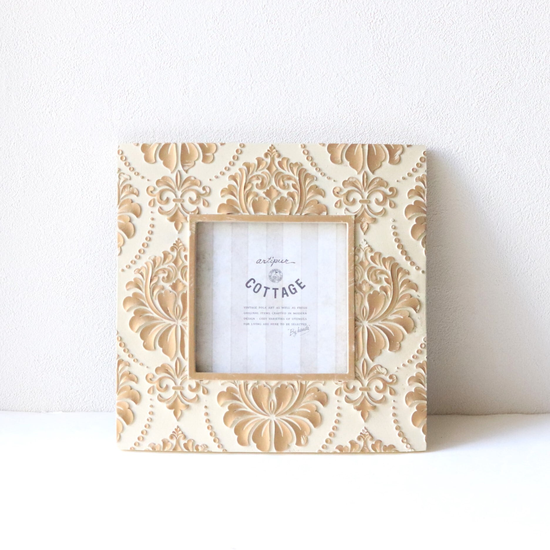 【雑貨・写真立て】シャビーフォトフレームS