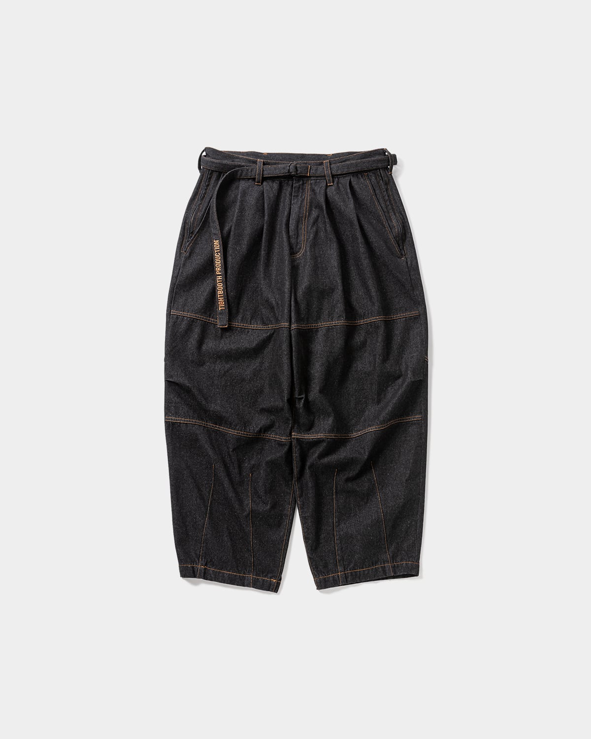 TIGHTBOOTH / DENIM BALLOON PANTS / BLACK