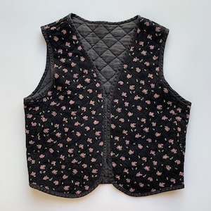 Floral print Vest A