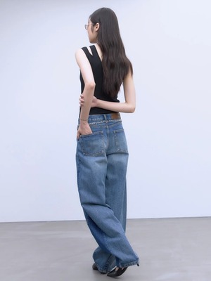 【26SS】THINGS THAT MATTER シングスザットマター / デニム / CURVE SILHOUETTE DENIM