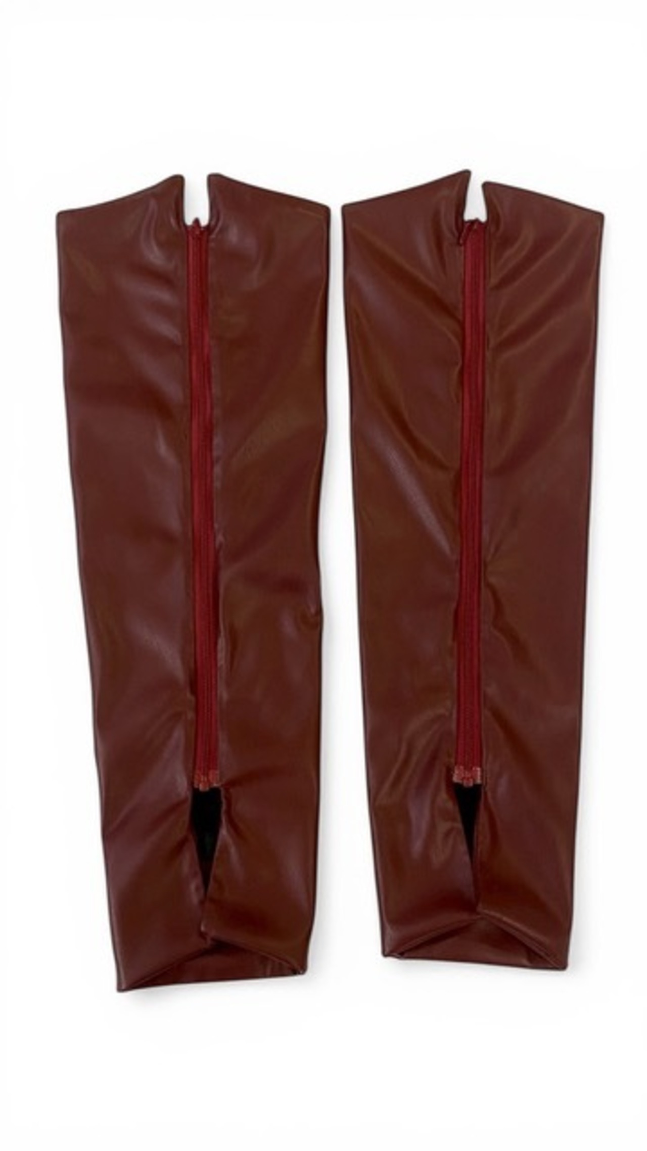 【26AW 先行予約】FUMIE TANAKA フミエタナカ / PU leather leg warmers - 6