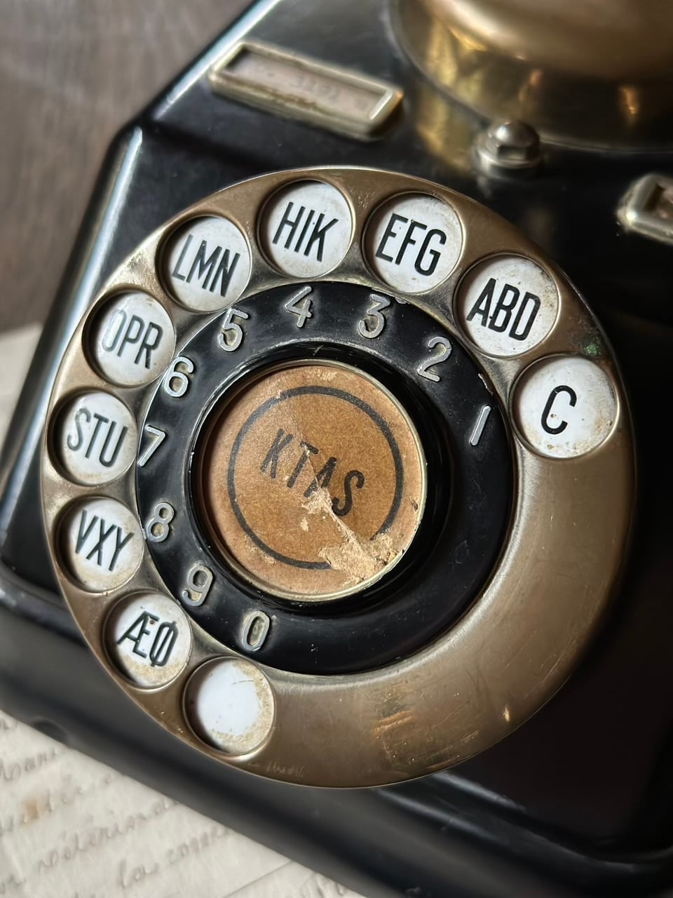 北欧デンマーク KTAS社 アンティーク電話機 | Brocante de La Cocotte