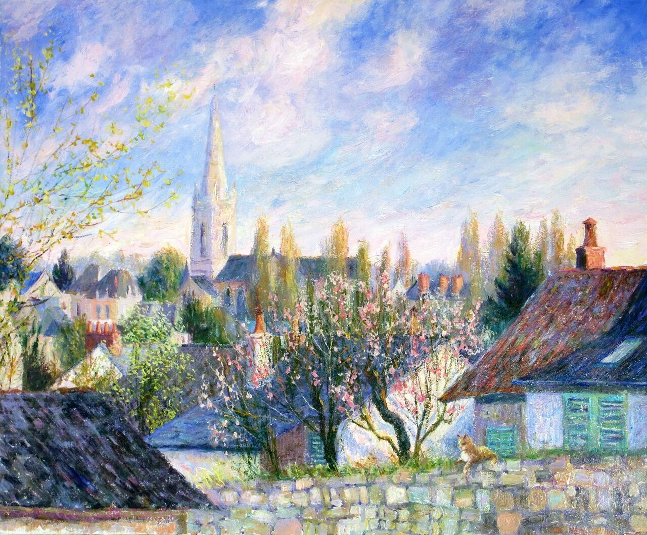 シャトー・ブリアンの5月の朝 | May Morning Chateau Briant