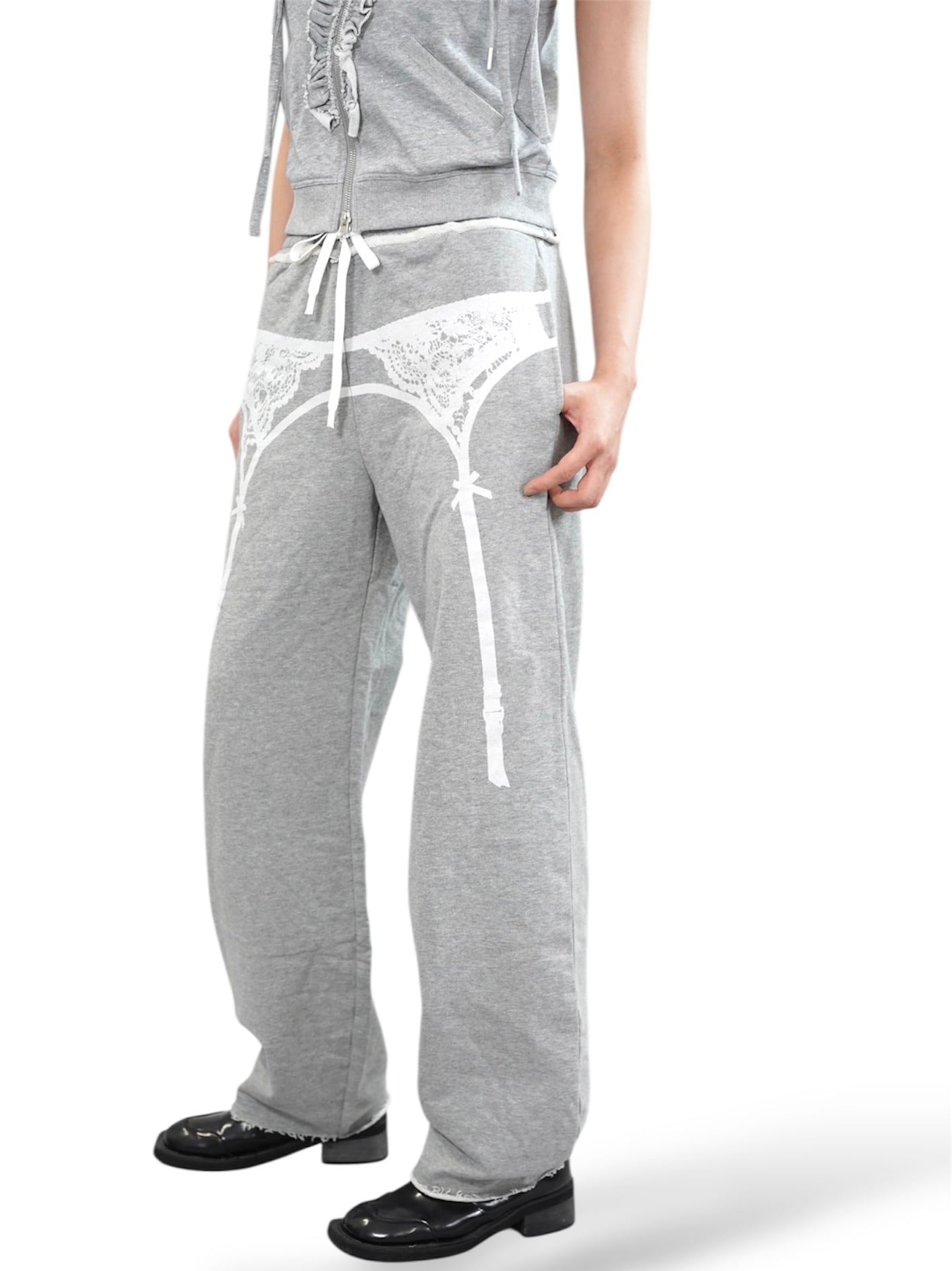【Vestige】Graphic Sweatpants/ 040006