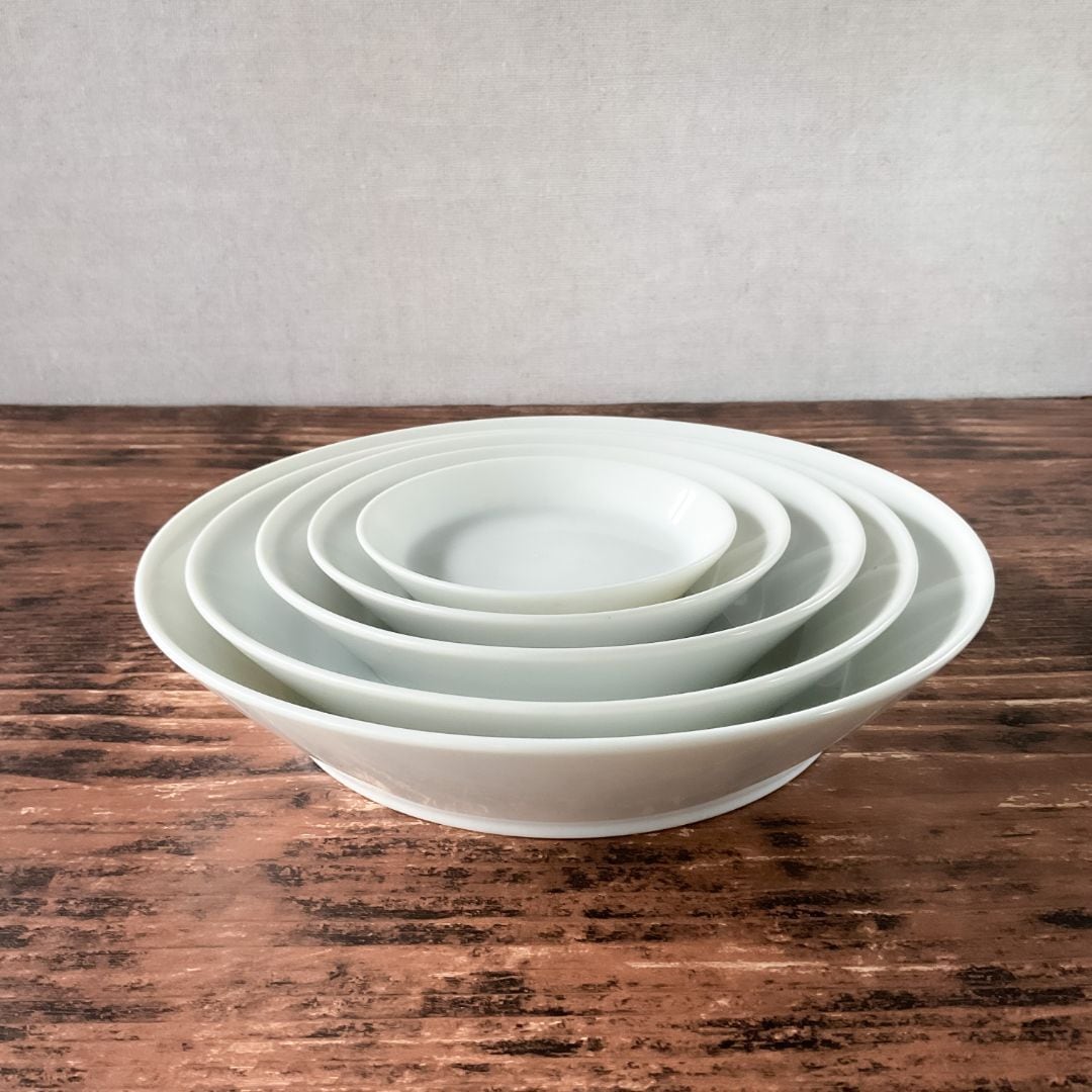 TOH トウ 食器セット 【弐重5枚】 白磁 白い器 | 食器のほっこり屋