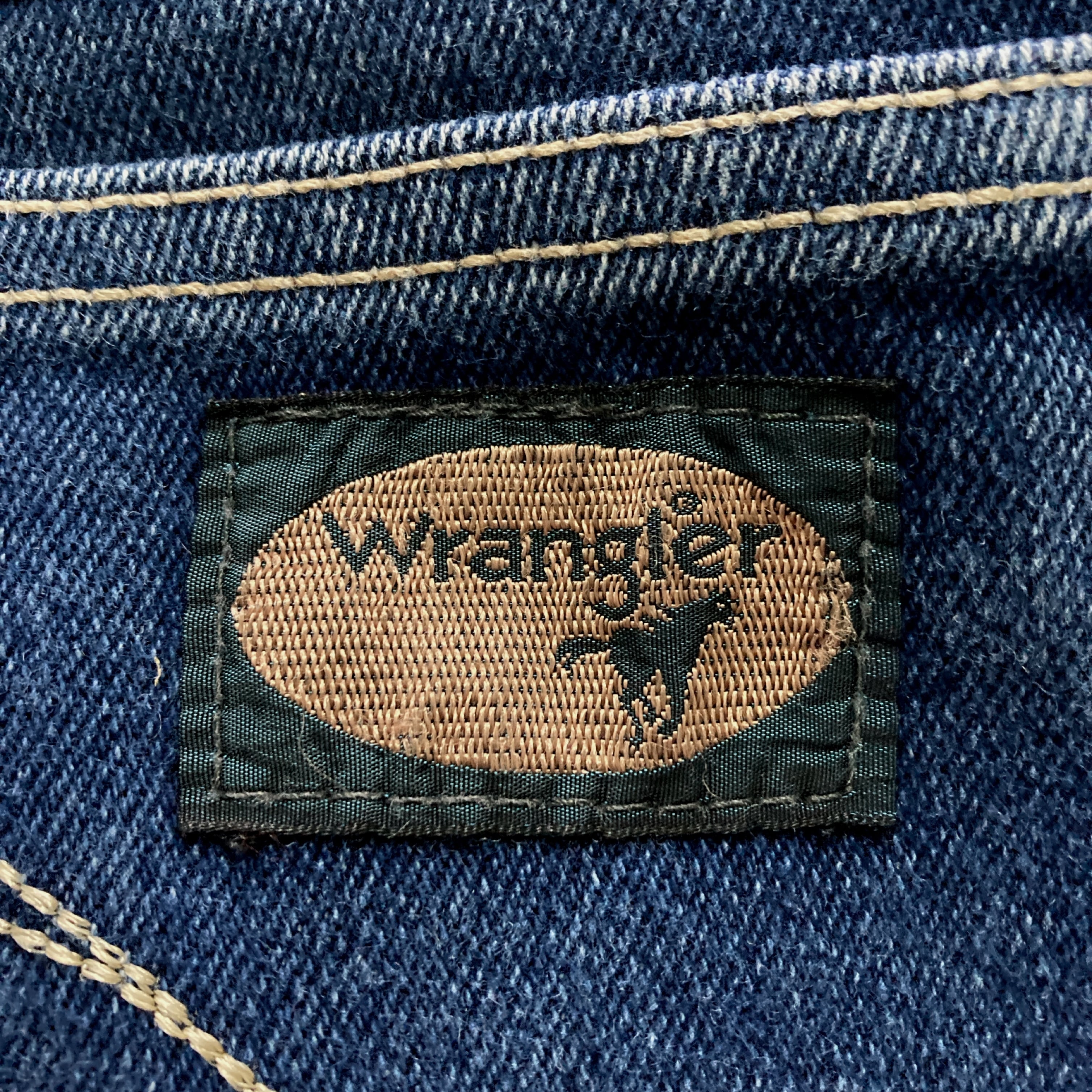 70s-80s】 USA製 Wrangler ラングラー 表記16 アメリカ製 ジッパー