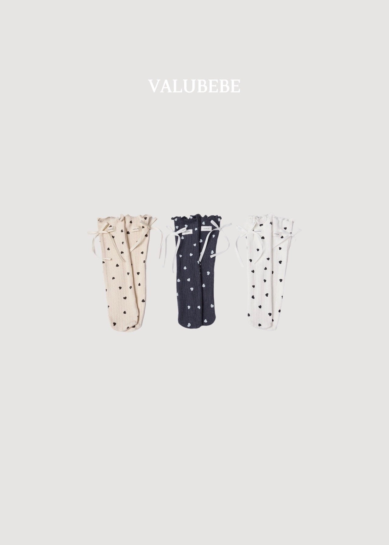 送料無料【予約】/ ハート靴下 / valubebe