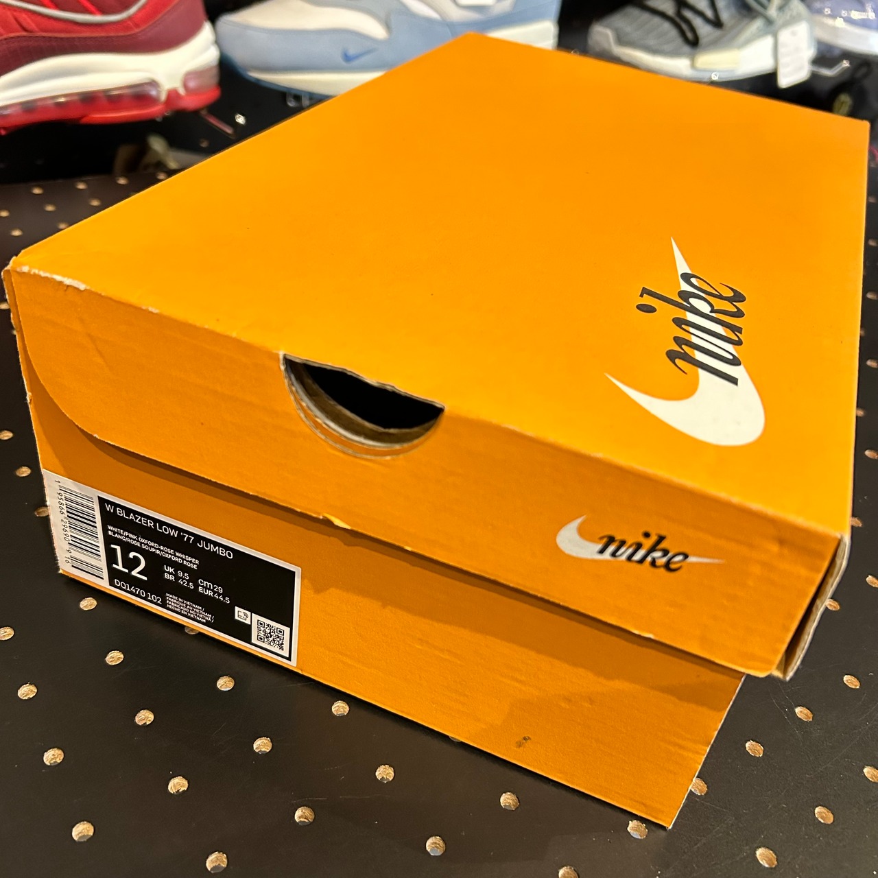 Nike Blazer Low 77 Jumbo White Pink Oxford US12w/29cm