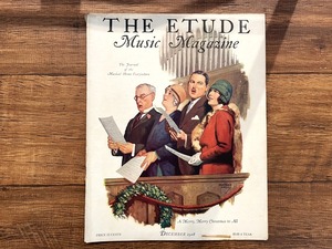 【DM002】THE ETUDE Music Magazine DECEMBER 1928/ display book
