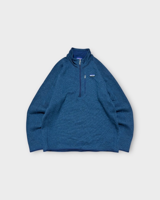 【Used】2015’s “Patagonia” Better Sweater 1/4 Zip Classic Navy