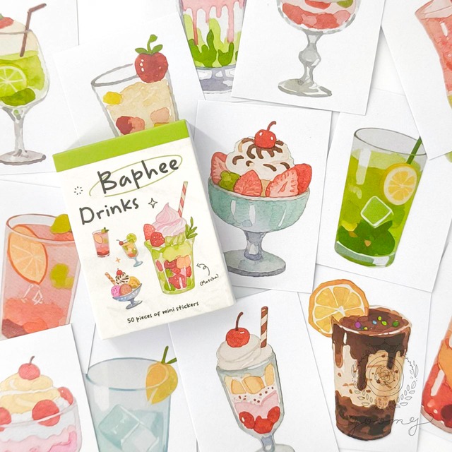ミニシールパッド Drink <S1363>