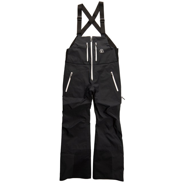 2021-2022unfudge snow wear // SMOKE BIB PANTS // BLACK