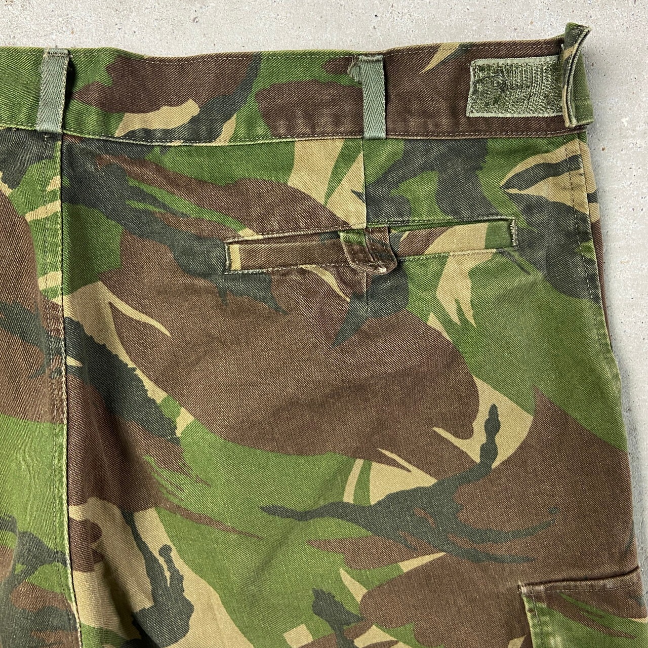 90年代 オランダ軍 ナイフポケット DPMカモ フィールドカーゴパンツ 