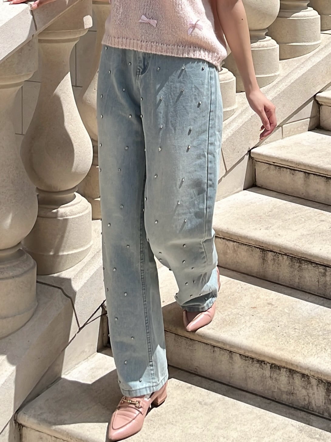 bijou wide denim