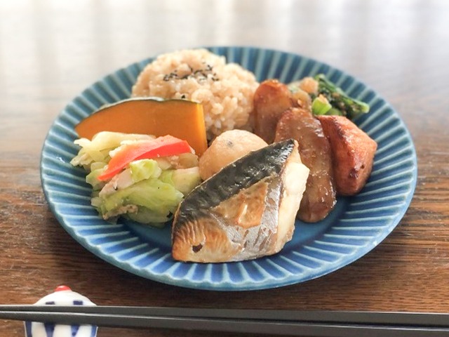 「ととのう」弁当　サバの醤油麹焼き