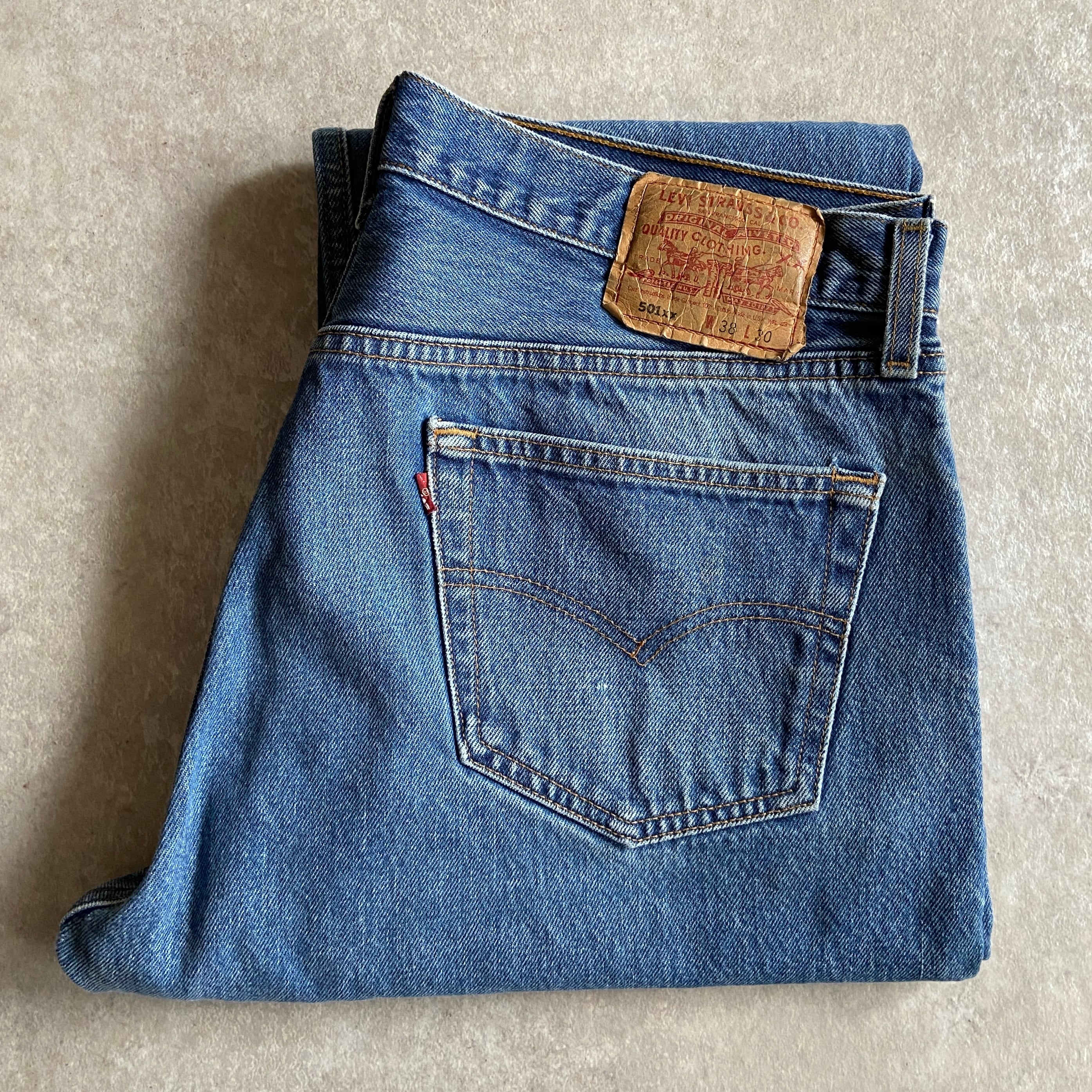 1990s Levi's 501 W36 L27.5 Made in USA H099
