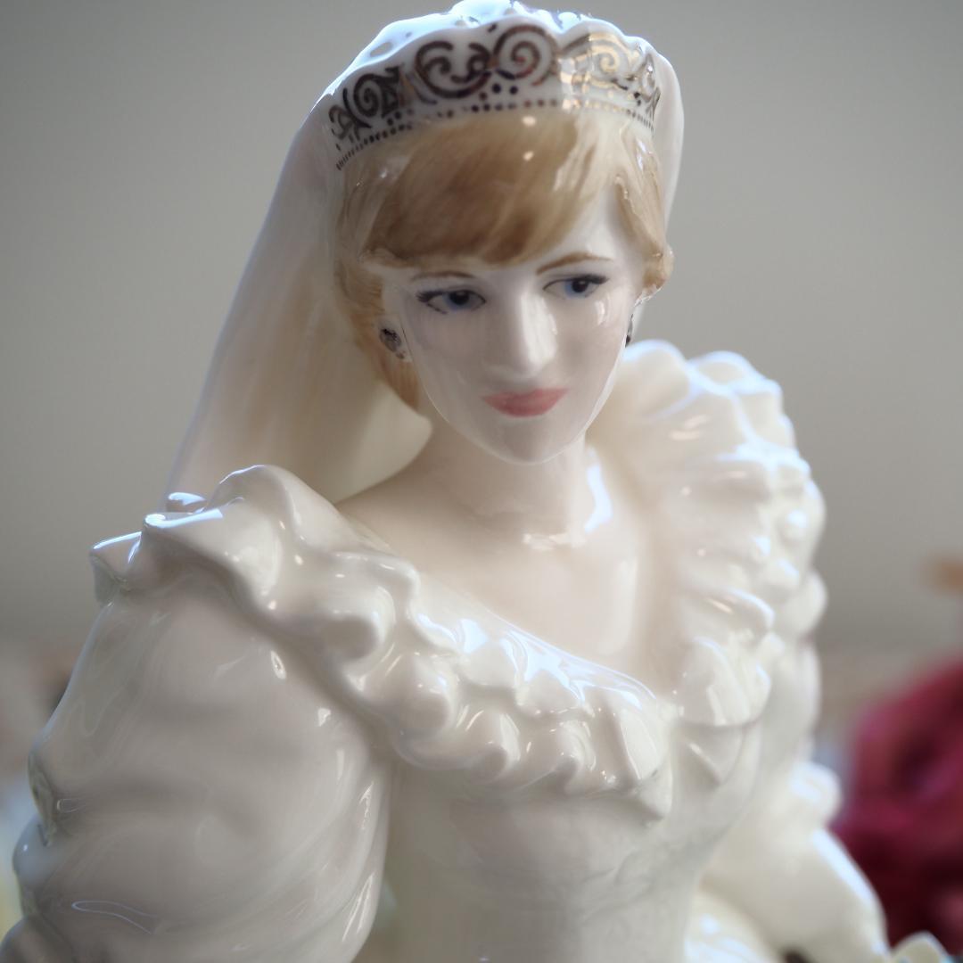 ❣️ダイアナ妃❣️ウエディング コールポート フィギュリン ❣️ダイアナ妃❣️ウエディングコールポート フィギュリン