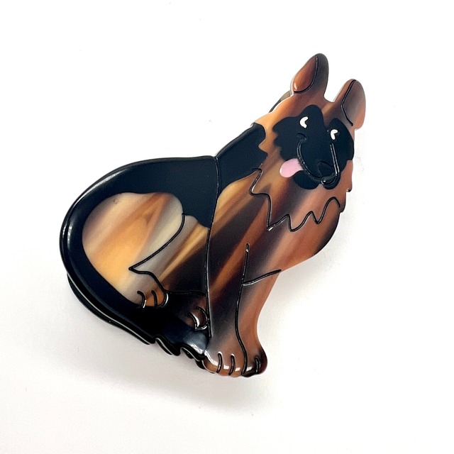 Coucou Suzette Dog Hair Clip【シェパード】