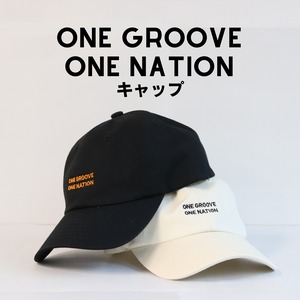 【ONE GROOVE ONE NATION キャップ】