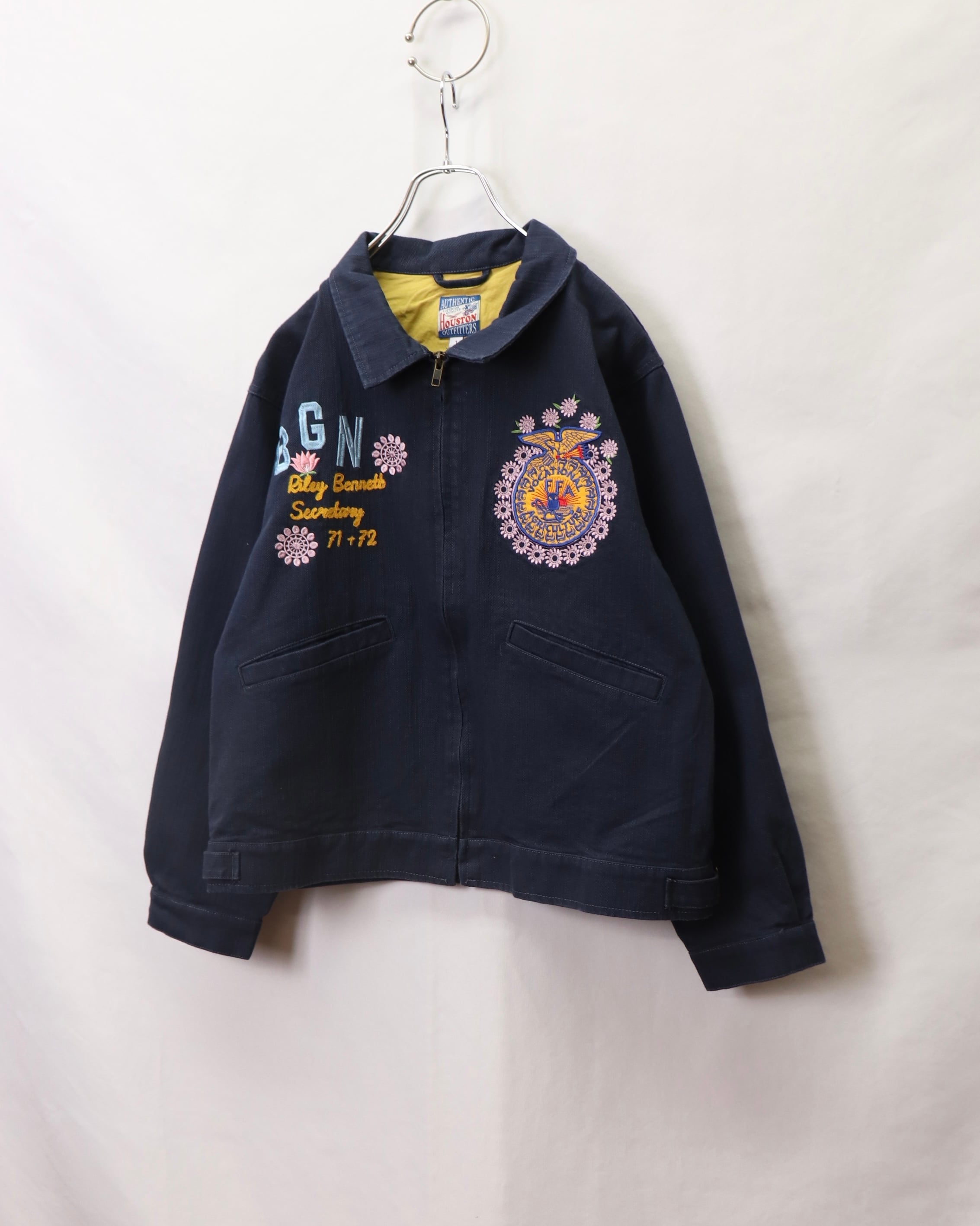 HOUSTON】FFA JACKET / NAVY | ROGER'S North land