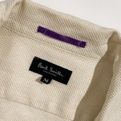 Paul Smith COLLECTION ポールスミス 半袖 オープンカラー シャツ M /アイボリー系 メンズ