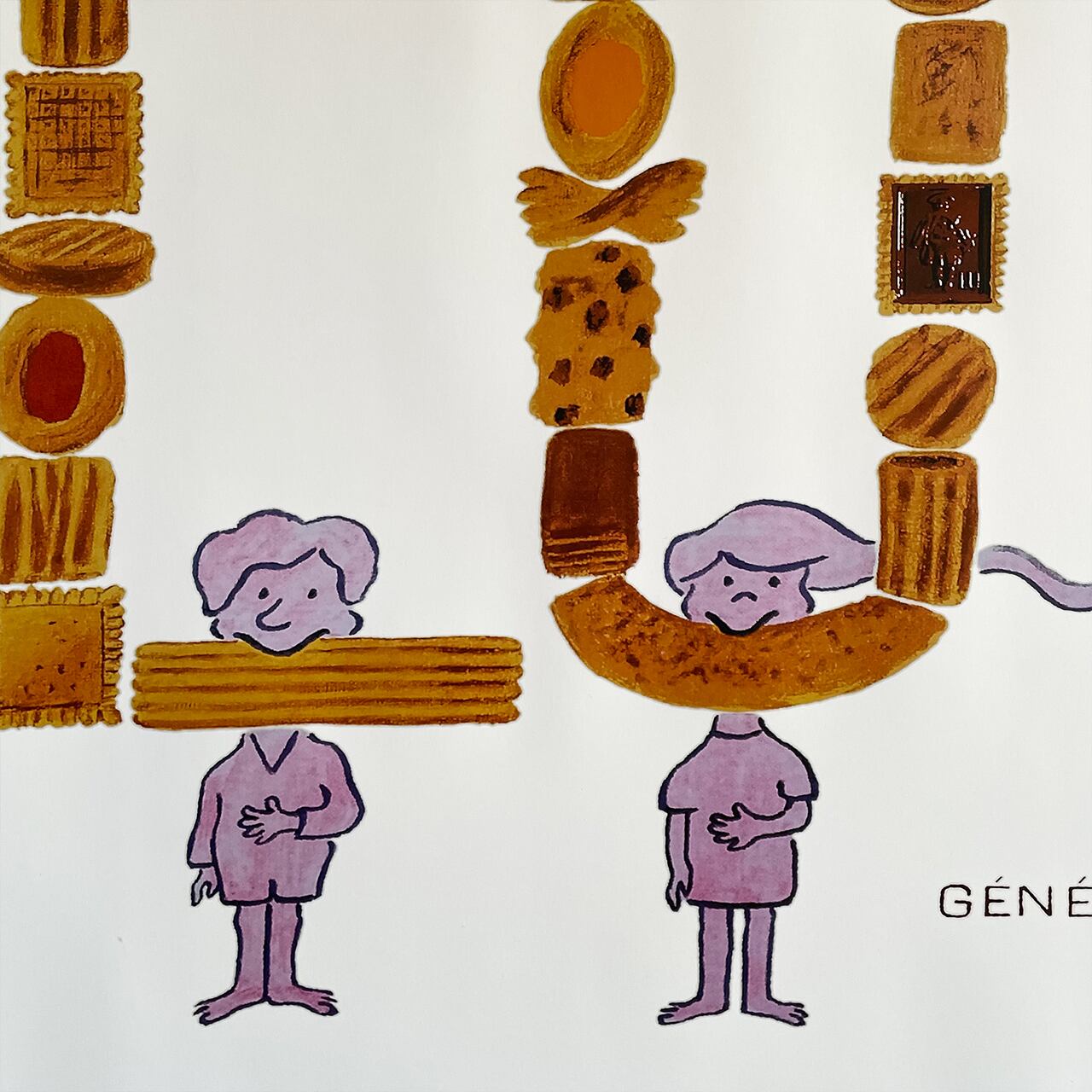 レイモンド・サヴィニャック 「LU」GÉNÉRALE BISCUIT フランス